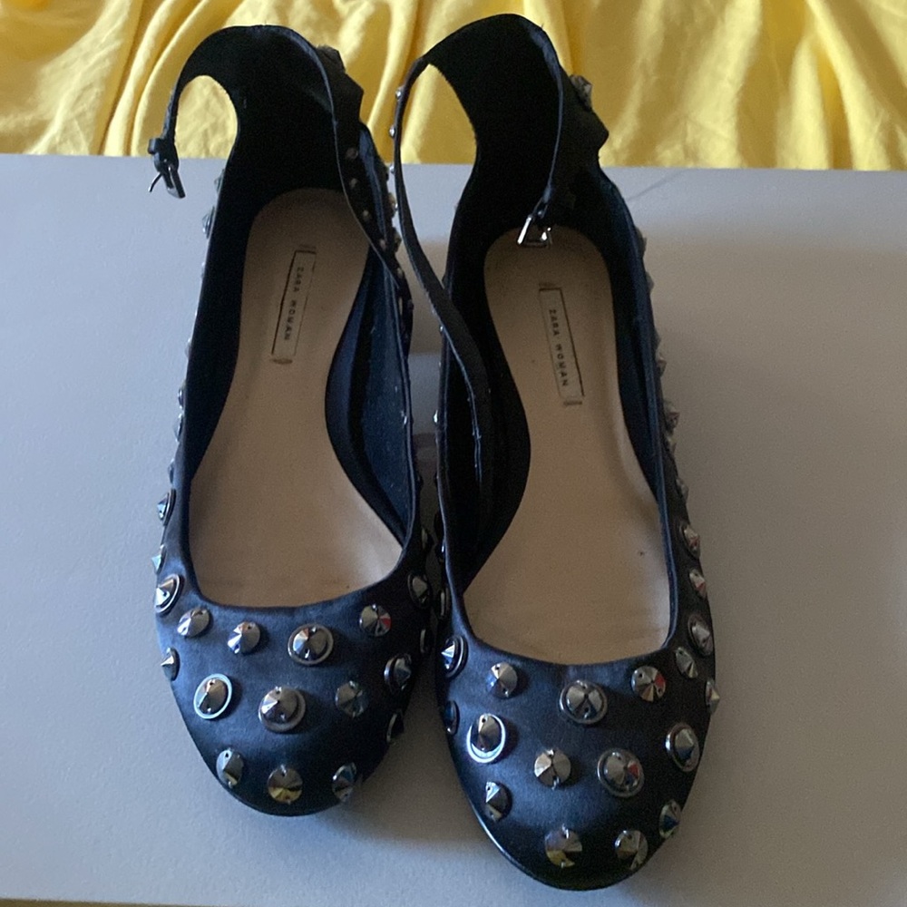 Zara ballet slipper sz 40